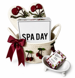 Cherry Bliss Spa Day Gift Basket
