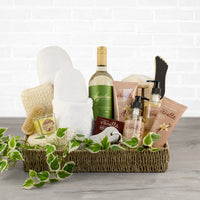 Sauvignon & Vanilla Spa Gift Basket