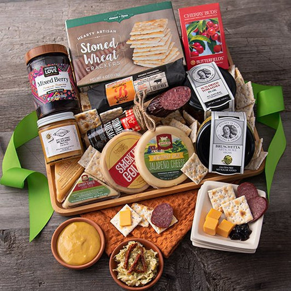 Gourmet Artisan Meat & Cheese Platter
