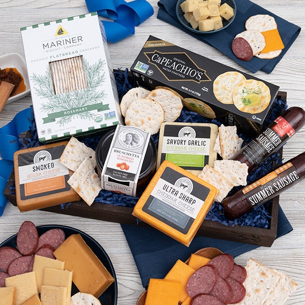 Gourmet Meat & Cheese Sampler Deluxe